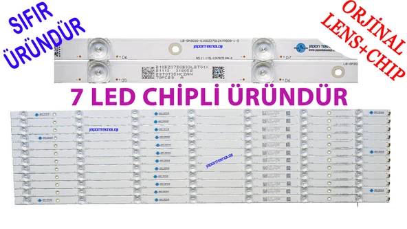 PHILIPS, 70PUS7805/12, 70PUS6504/12 LED BAR, 70PUS7805 , 70PUS6504 LED BAR, PANEL LEDLERİ, LB-GM3030-GJ0D227012X7PB09-1-J, TPT700B5-U1T01.D, LB-GM3030-GJ0D227012X7PB09-1-S - 1