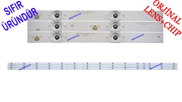 Onvo, 55OV6000U, LED BAR, BACKLIGHT, 08-55DN-B-SMC3x14-1092.5x14-230602, 261501021060, TV LED BAR