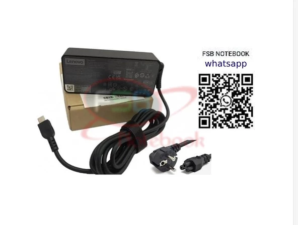 Lenovo ADLX65YCC3D SA10R16856 Orijinal Lenovo Type-C Adaptör 20V 3,25 65W)