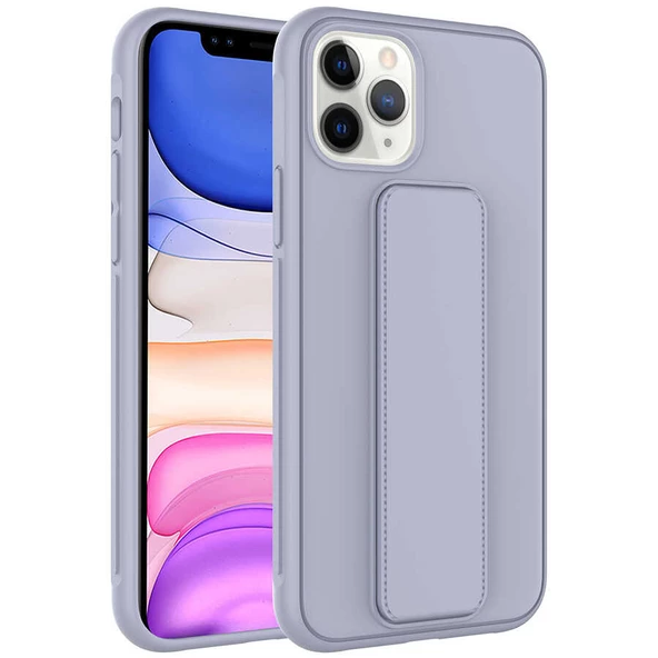 Apple iPhone 11 Pro Kılıf  Qstand Kapak - 7