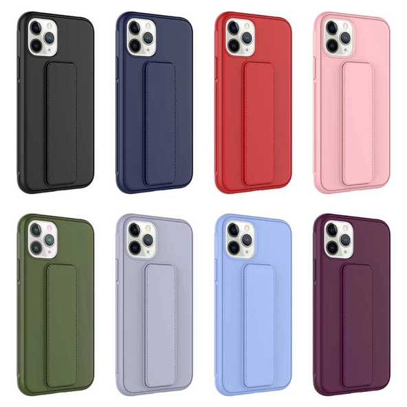 Apple iPhone 11 Pro Kılıf  Qstand Kapak - 11
