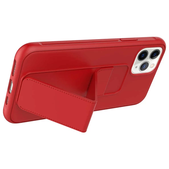 Apple iPhone 11 Pro Kılıf  Qstand Kapak - 10