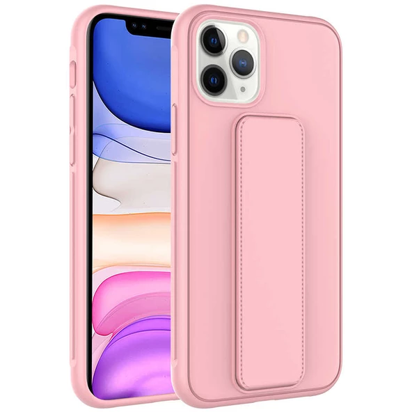 Apple iPhone 11 Pro Kılıf  Qstand Kapak - 2