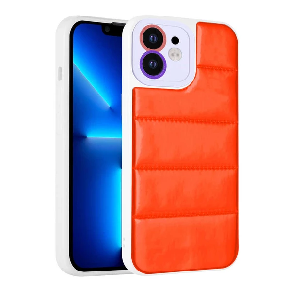 Apple iPhone 11 Kılıf Kamera Korumalı Airbagli Renkli  Seksek Kapak - 5