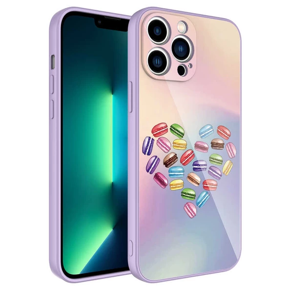 Apple iPhone 11 Pro Kılıf Kamera Korumalı Desenli Sert Silikon  Epoksi Kapak - 4