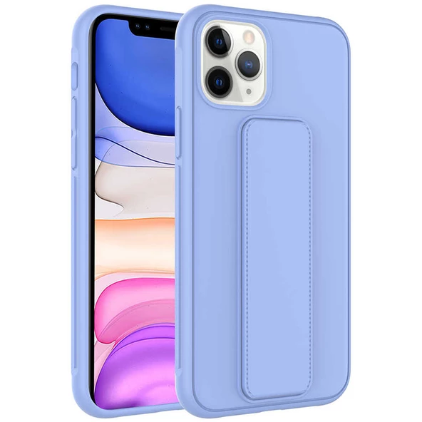 Apple iPhone 11 Pro Kılıf  Qstand Kapak - 4