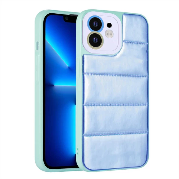 Apple iPhone 11 Kılıf Kamera Korumalı Airbagli Renkli  Seksek Kapak - 6
