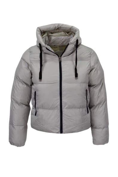 Kadın Spor Kapüşonlu Mont  M5009 BGL-ST03988 - Resim 3