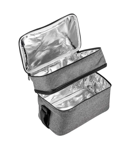 Kamp Piknik Termal Soğutucu Yalıtımlı Buzluk Termos Çanta 2’li Set - 960 Gri - 5