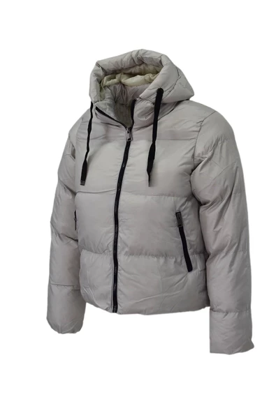 Kadın Spor Kapüşonlu Mont  M5009 BGL-ST03988 - Resim 7