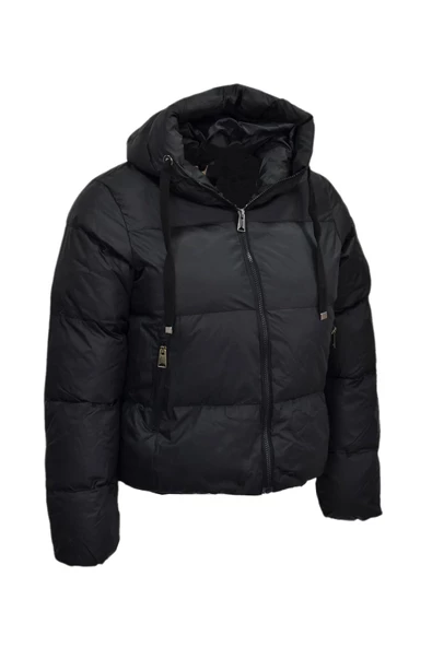 Kadın Spor Kapüşonlu Mont  M5009 BGL-ST03988 - Resim 4