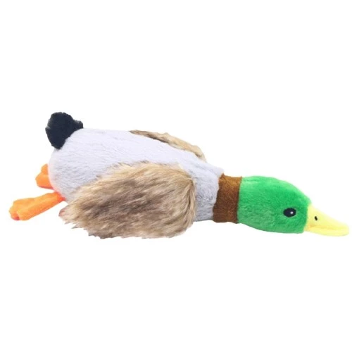 Sesli Ördek Şekilli Peluş Köpek Oyuncağı - 2