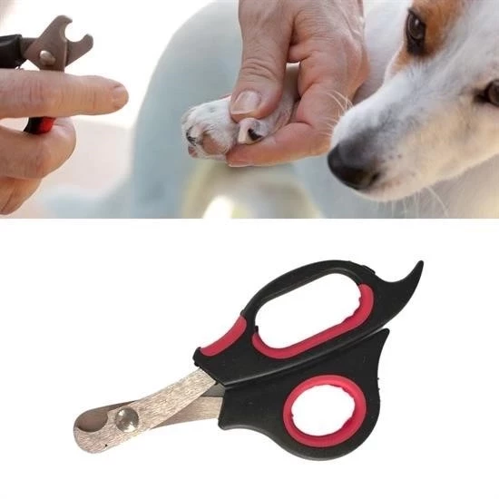 büyük Irk Köpek Kedi Çelik Uçlu Evcil Hayvan Tırnak Makası Pati Bakım Aleti Ergonomik Kaymaz