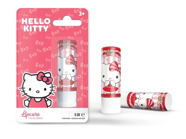 Lipcare Pamuk Şekeri Çocuklar İçin Dudak Koruyucu 5 Gr Hello Kitty