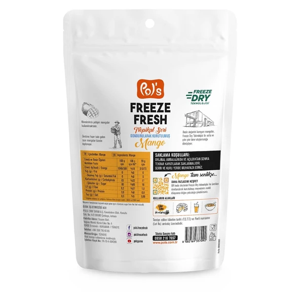 Pol’s Freeze Fresh Mango 20 G - 2