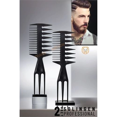 Stil Wax Tarağı 3 Boyutlu 2 ADET Solingen