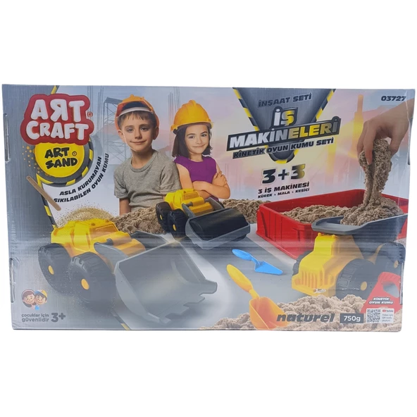 Artcraft İş Makineleri Kinetik Kum Seti 750gr 03727 - 2