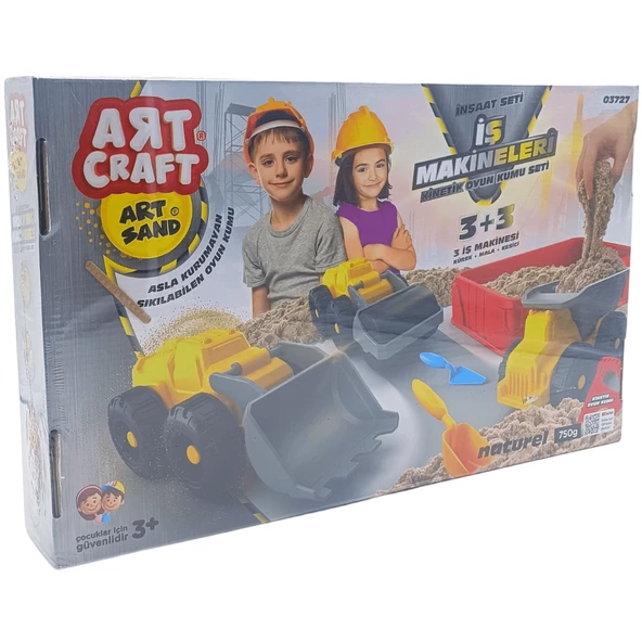 Artcraft İş Makineleri Kinetik Kum Seti 750gr 03727