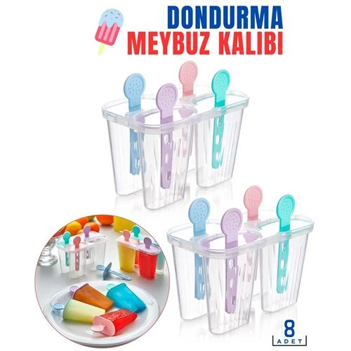 Dondurma Meybuz Kalıbı 8 Adet Bovezzo Design