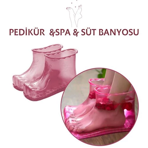 Pedikür Ayak Pakım Süt Banyosu Ayakkabısı