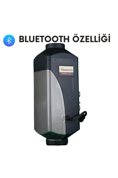 WEBESTEN Webasto 12-24 Volt Muadili Bluetoothlu Dizel Isıtıcı 5 Kw