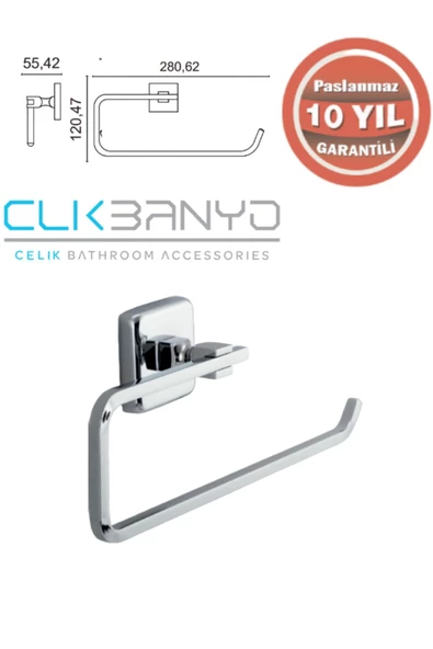 ÇELİK BANYO Çelik Banyo Ku10-050 Kumru Açık Kağıt Havluluk