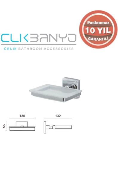 ÇELİK BANYO Çelik Banyo Ku10-003 Kumru Askılı Sabunluk