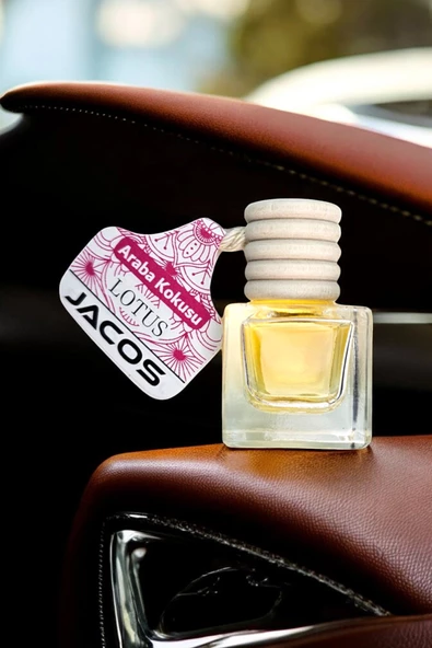 JACOS Japon Kiraz Sandal Egzotik Lotus Kokusu 8 ml Oto Araç Kokusu Ipli Asma Oto Parfümü 3'lü Set - 3