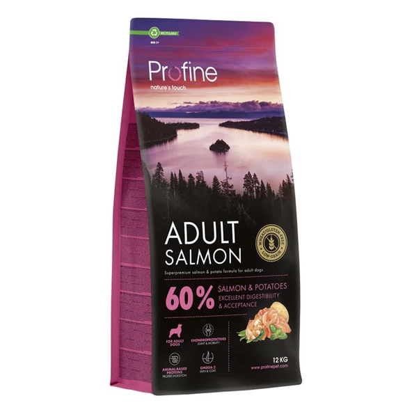 Profine 12kg Gluten Free Adult Salmon Glutensiz Somon Etli Yetişkin Köpek Maması