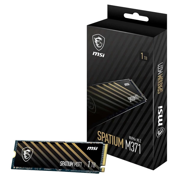 MSI Spatium M371 1TB 2350/1700MB/s Gen3x4 22x80 M.2 NVMe SSD