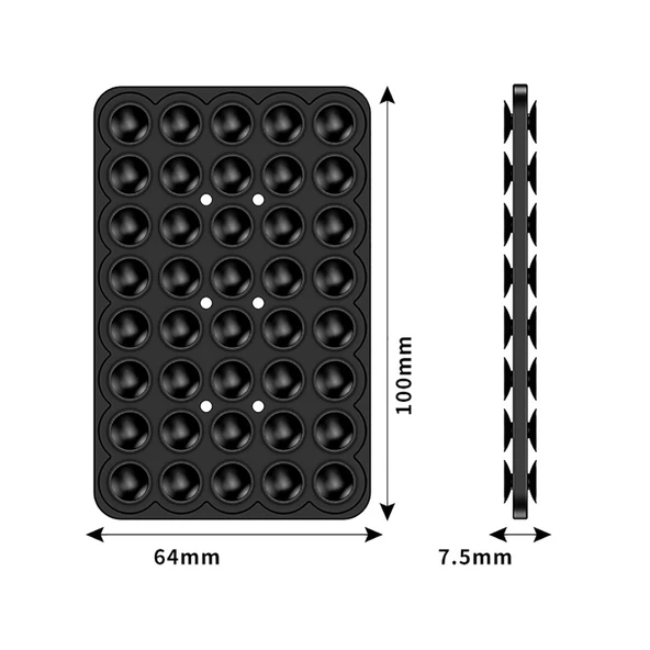 Kare Öpücük 01 Silikon Telefon Tutucu - Resim 3