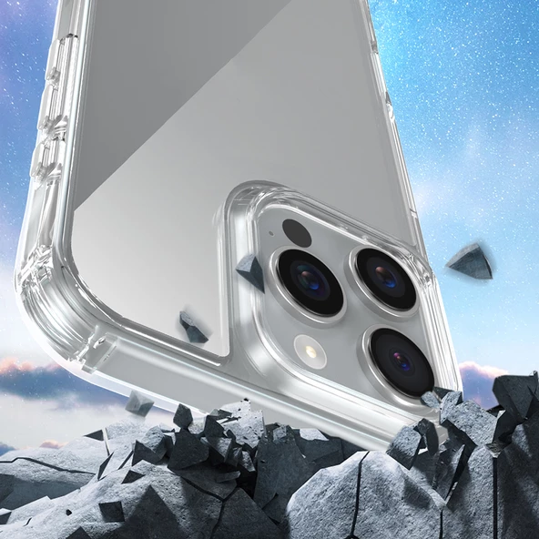 Apple iPhone 16 Pro Kılıf Airbagli Takılabilir Askı Aparatlı Zore Snap Silikon Kapak - Resim 5