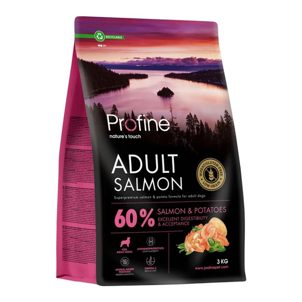 Profine 3kg Gluten Free Adult Salmon Glutensiz Somon Etli Yetişkin Köpek Maması