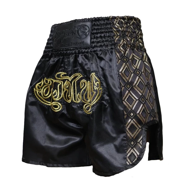 DragonDo MT3028 Nakışlı Muaythai Şortu Muay Thai Antrenman Şortu - 2