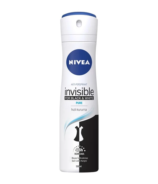 Nivea Invisible Pure Deodorant 150 ml