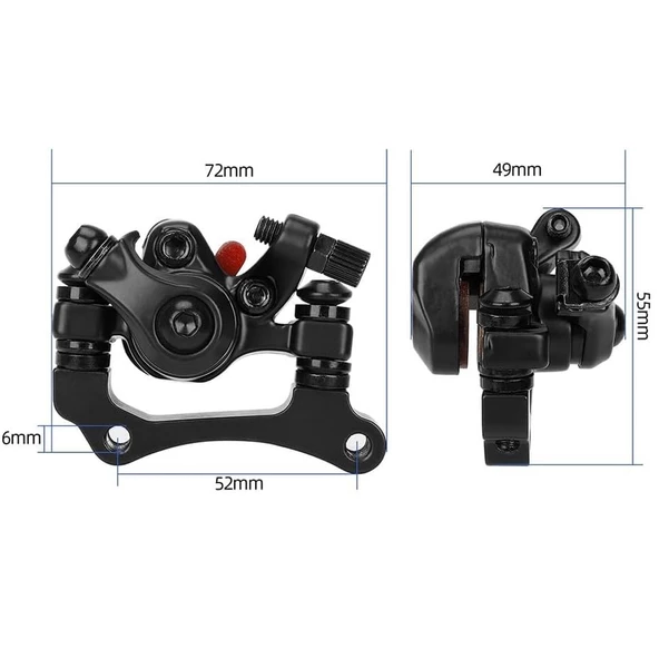 10 inç elektrikli Scooter Kaliper Fren Sistemi (KUGOO G2 Pro) - 5