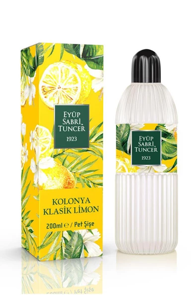Eyüp Sabri Tuncer Klasik Limon Kolonya Pet Şişe 200 ml