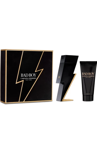 Carolina Herrera Bad Boy EDT 100 ml Erkek Parfüm Seti - 2