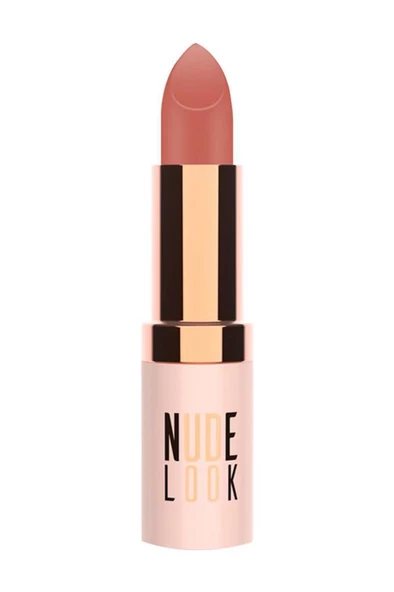 Golden Rose Nude Look Matte Lipstick 02 Peachy Nude Ruj ürün görseli