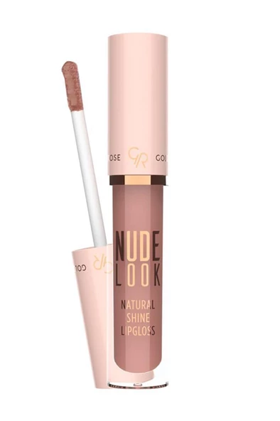 Golden Rose Nude Look Natural Shine Lipgloss 01 Nude Delight Ruj
