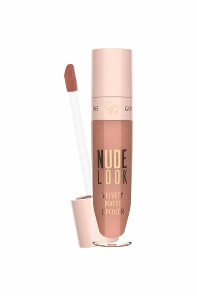 Golden Rose Nude Look Velvety Matte Lipcolour 1 Just Nude Ruj