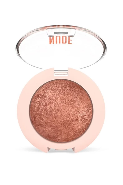 Golden Rose Nude Look Pearl Baked Eyeshadow 02 Rosy Bronze