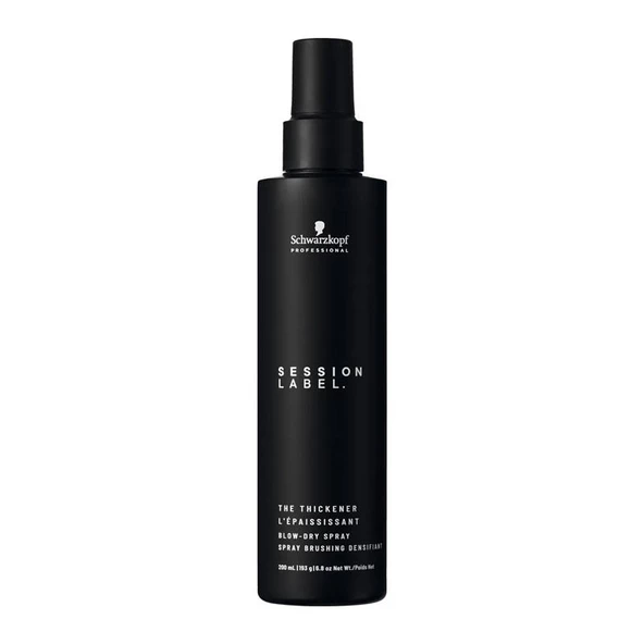 Schwarzkopf Session Label The Thickener Hacimlendirici Fön Spreyi 200ml - Ücretsiz Kargo
