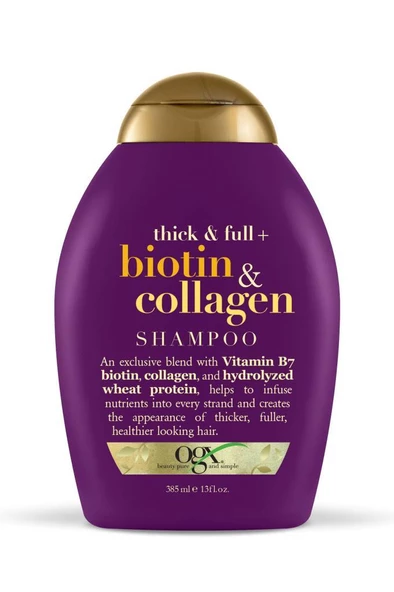 Organix Biotin & Collagen Şampuan 385 ml