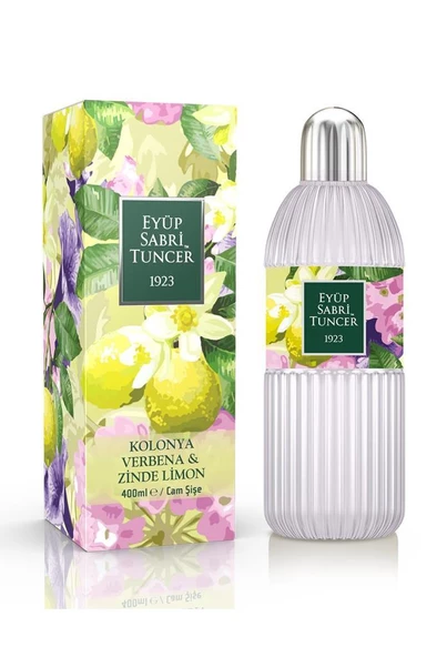 Eyüp Sabri Tuncer Verbena & Zinde Limon Kolonya Cam Şişe 400 ml