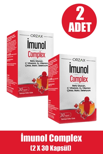 İmunol Complex 30 Kapsül 2 ADET ürün görseli 1