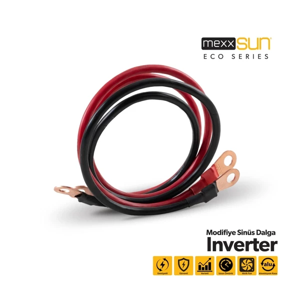 Mexxsun 12V 1200W Modifiye Sinüs İnverter - 4