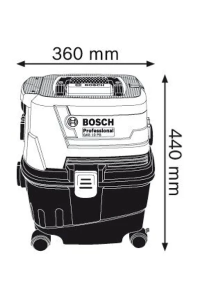 Professional Gas 15 Ps Elektrikli Süpürge - 06019E5100 - 4