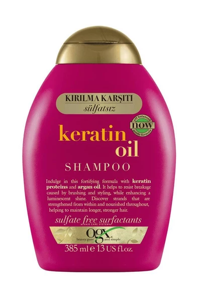 Organix Keratin Oil Şampuan 385 ml