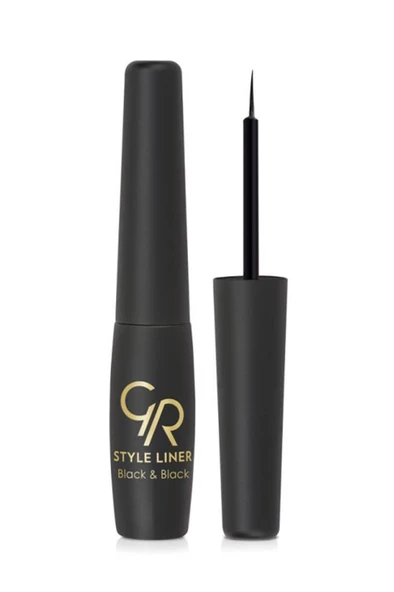 Golden Rose Style Black & Black Eyeliner